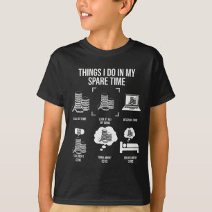 Things I Do In My Spare Time, Funny Numismatics T-Shirt