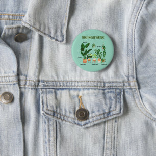 Things I Do In My Spare Time - Gardener, Gardening 6 Cm Round Badge