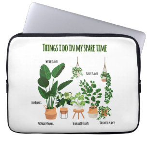 Things I Do In My Spare Time - Gardener, Gardening Laptop Sleeve