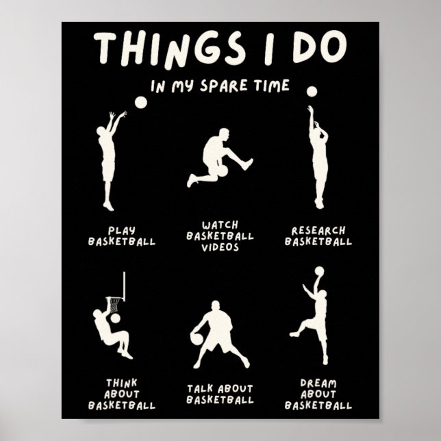 Things I Do In My Spare Time  Poster (Front)
