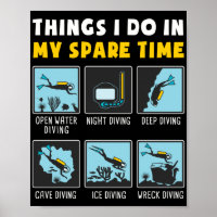 Things I Do In My Spare Time  Scuba Diving Diver