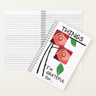 Things I'm grateful for Notebook