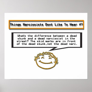 Things Narcissists Don't Like to Hear 5 Poster