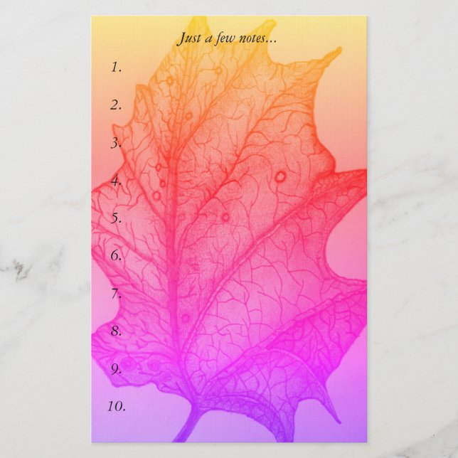 Things that Need Done Stationery (Front)