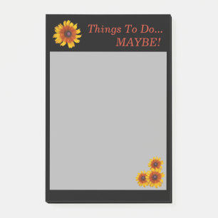Things to Do... MAYBE! Post-it Notes