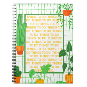 Things To Do Notebook