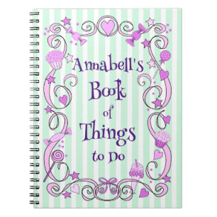 Things to do Spiral Notebook