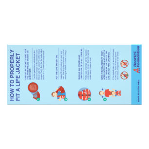 Things to Know About Life Jackets Rack Card