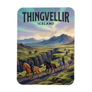 Thingvellir National Park Iceland Magnet