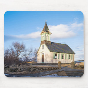 Thingvellir National Park in Iceland Mouse Pad