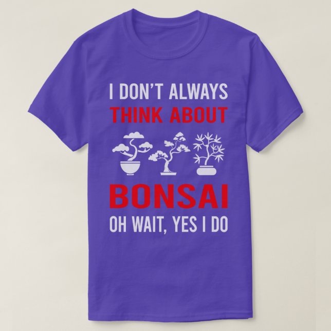 Think About Bonsai T-Shirt (Design Front)