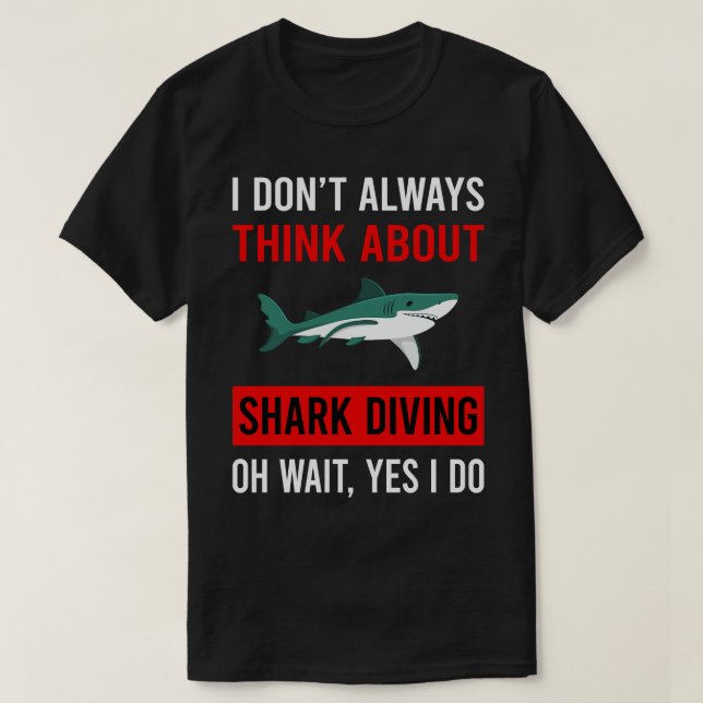 Think About Diving Diver T-Shirt (Design Front)