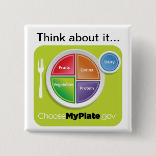 Think about it Choose MyPlate Button
