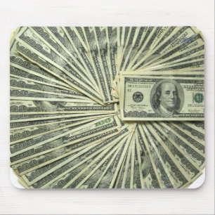 Think about Money all day. Mouse Pad