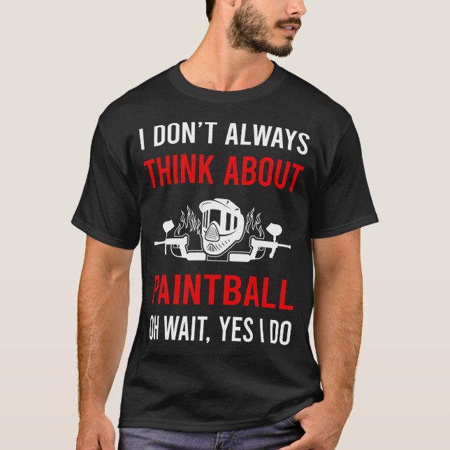 Think About Paintball T-Shirt (Front)
