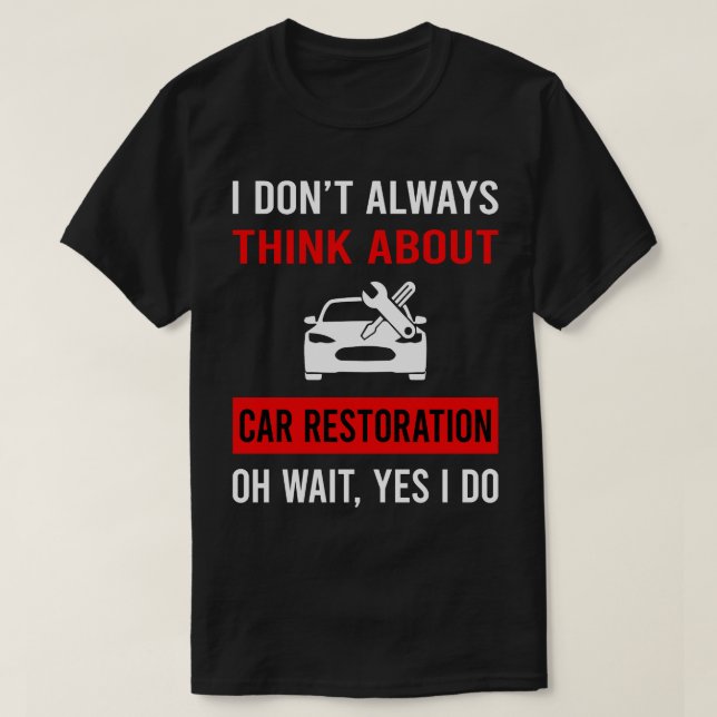 Think About  Restoration T-Shirt (Design Front)
