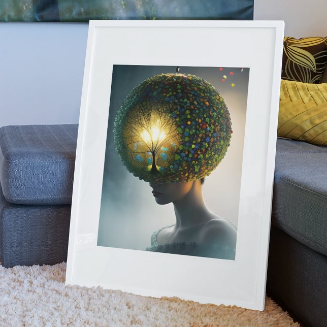 Think about the trees fantasy art poster (Creator Uploaded)