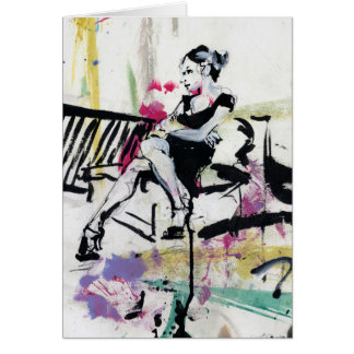 "Think" Art Print Card