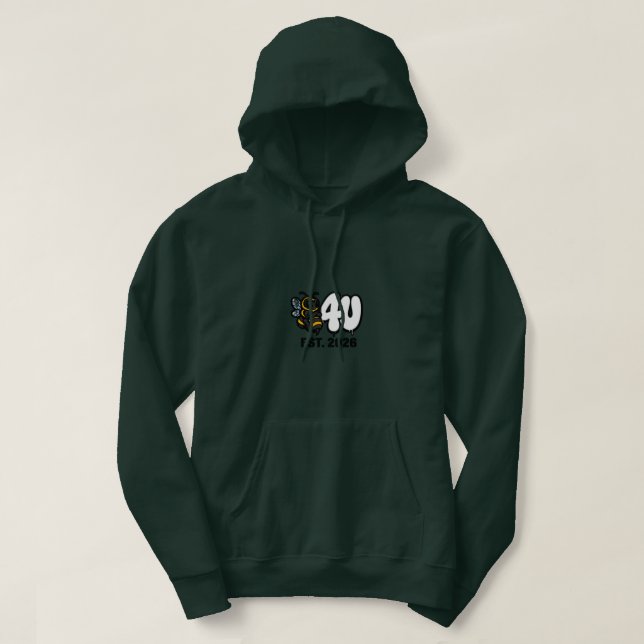 Think Before You Act Hoodie (Design Front)