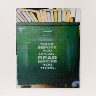 Think Before You Speak Wise Words Jigsaw Puzzle