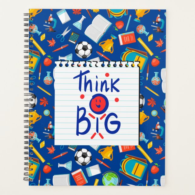 Think Big Motivational Calendar Planner (Front)