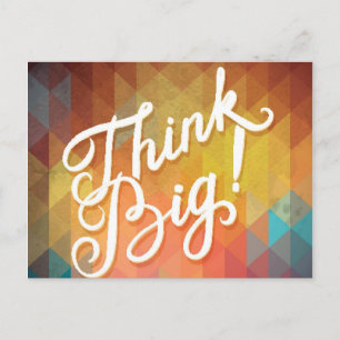 Think Big Postcard