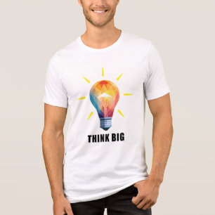 Think Big T-shirt Tri-Blend Shirt