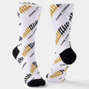 Think Chess Chess Set Pieces Advice Socks