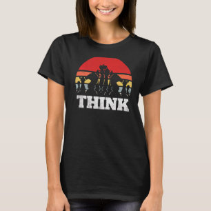 Think Chess Piece Costume Chess Lover Chess Club T-Shirt