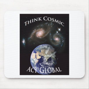 think cosmic act global mouse pad