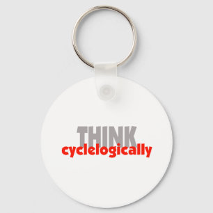THINK cyclelogically! Key Ring