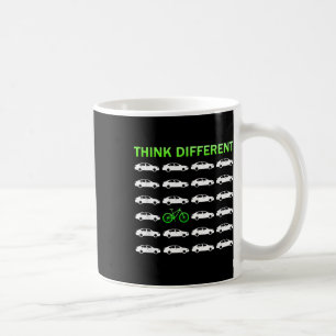 Think Different Biking Environmental Protection Coffee Mug