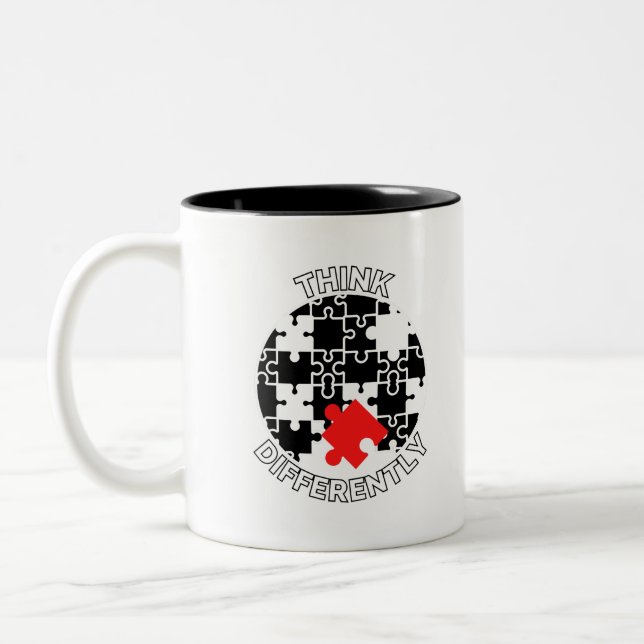 Think differently 7.b Two-Tone coffee mug (Left)