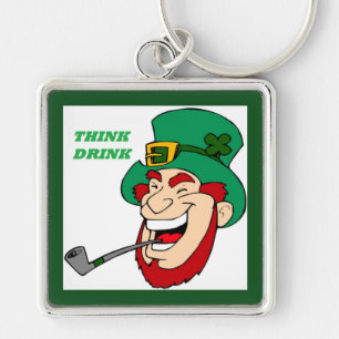 THINK DRINK KEY RING