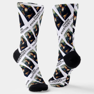 Think Eigenvector Math Advice Mona Lisa Restored Socks