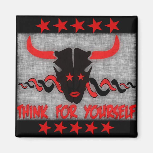 Think For Yourself Magnet (Front)