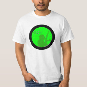 Think Globally Act Locally (Night Scope) T-Shirt