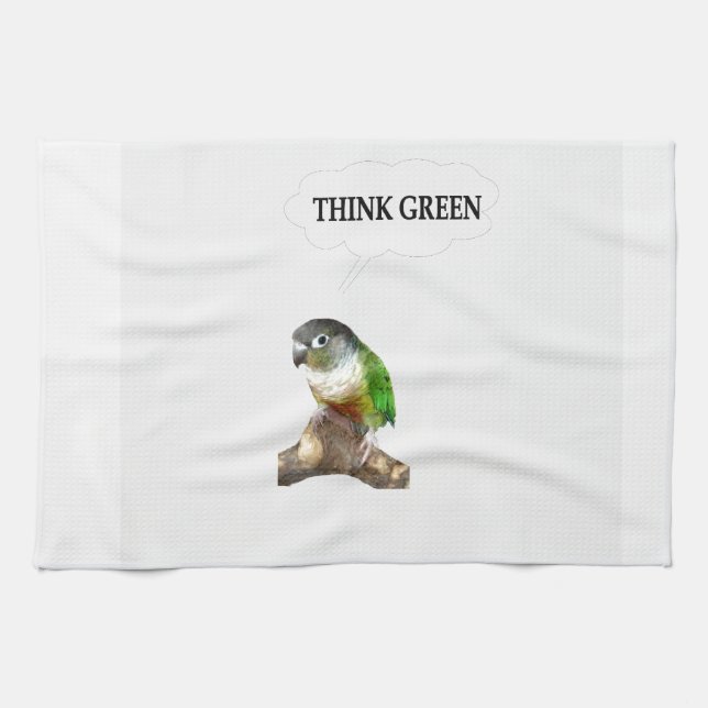 Think Green 2 Tea Towel (Horizontal)