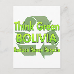 Think Green Bolivia Postcard