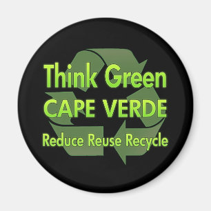 Think Green Cape Verde Magnet