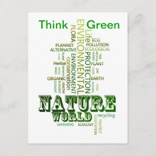 Think Green Environmental  Postcard