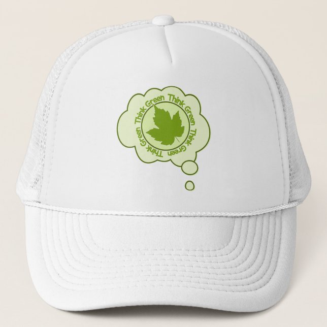 Think Green hat - choose colour (Front)