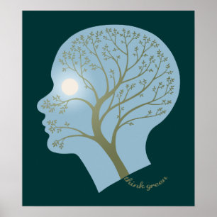 Think Green III Poster