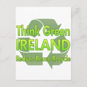 Think Green Ireland Postcard
