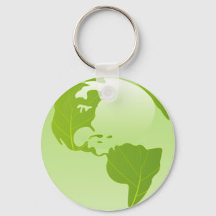 think green keychain