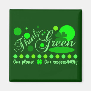 Think Green magnet