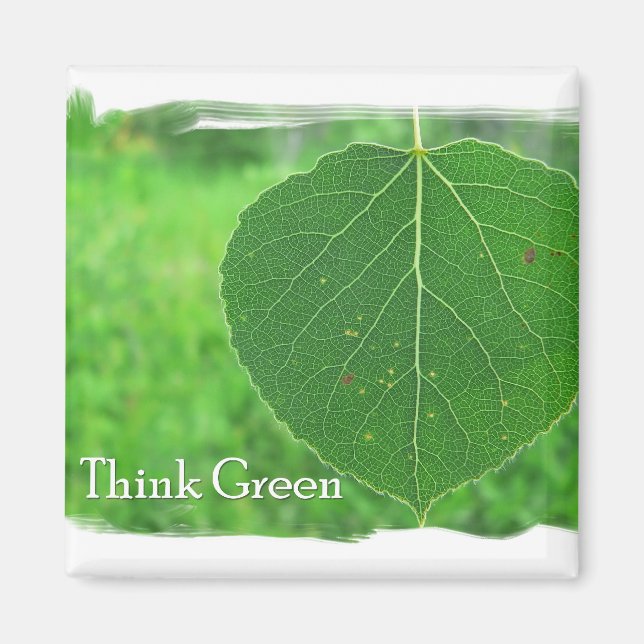 Think Green Magnet (Front)