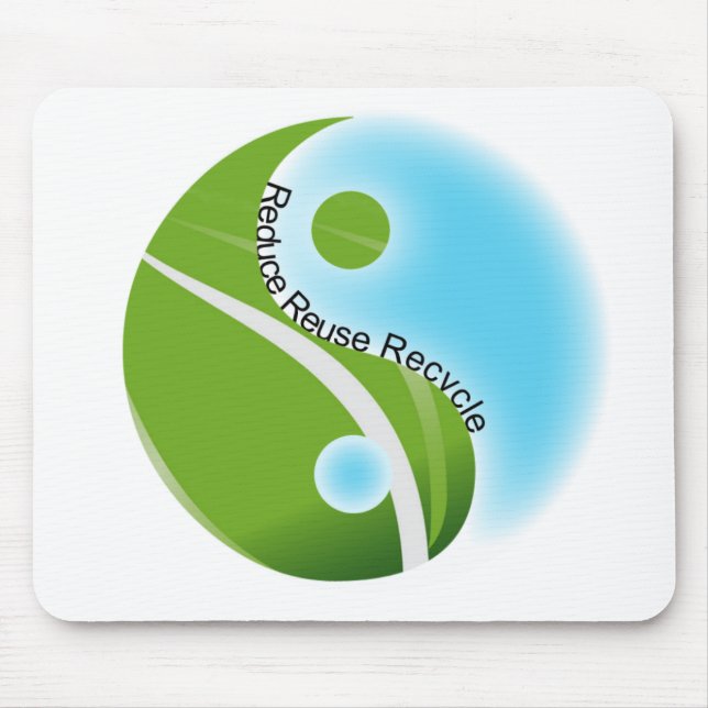 Think Green Mouse Pad (Front)