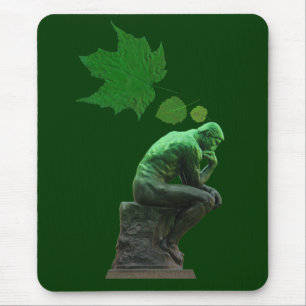 Think Green Mouse Pad