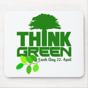 Think Green mousepad